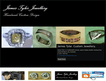 Tablet Screenshot of jamesthejeweller.com